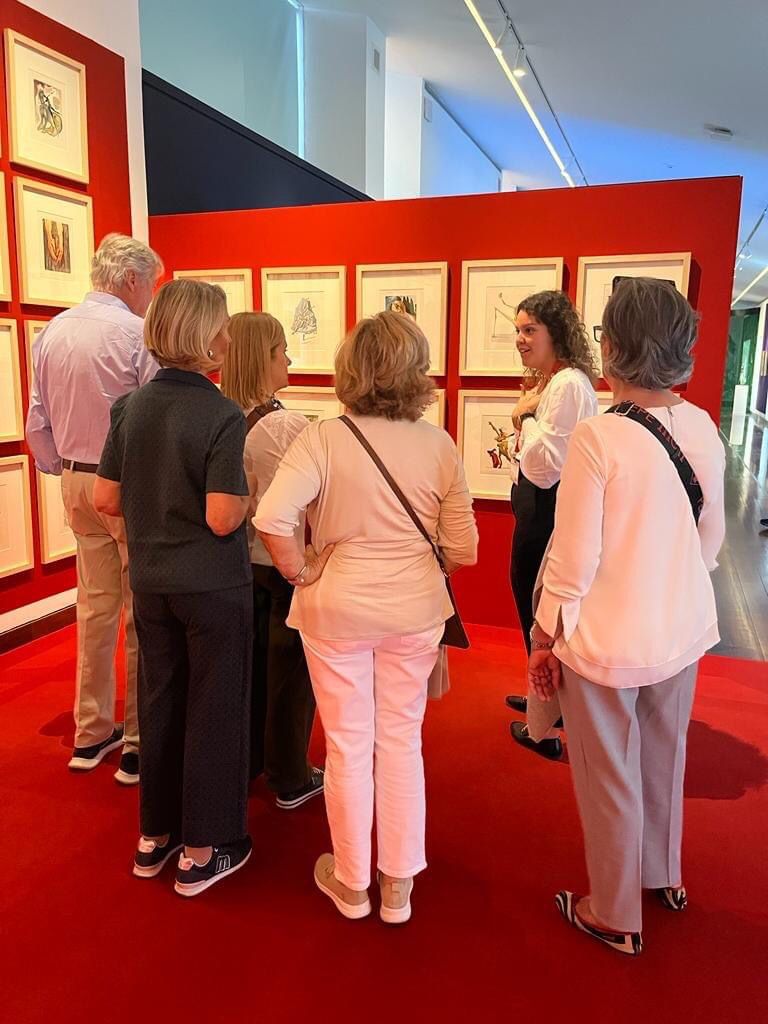 Visita guiada a la exposición de Dalí.