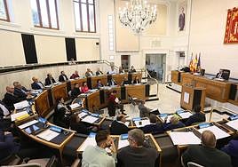 Constitución de la Mesa del Agua en la Diputación de Alicante.