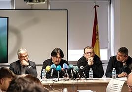 Balance agrario de Asaja en su sede de la ciudad de Alicante.