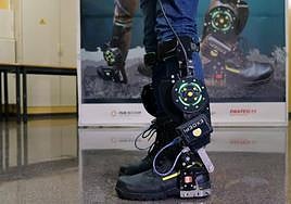 Las nuevas 'botas-robot' ideadas por la UMH.