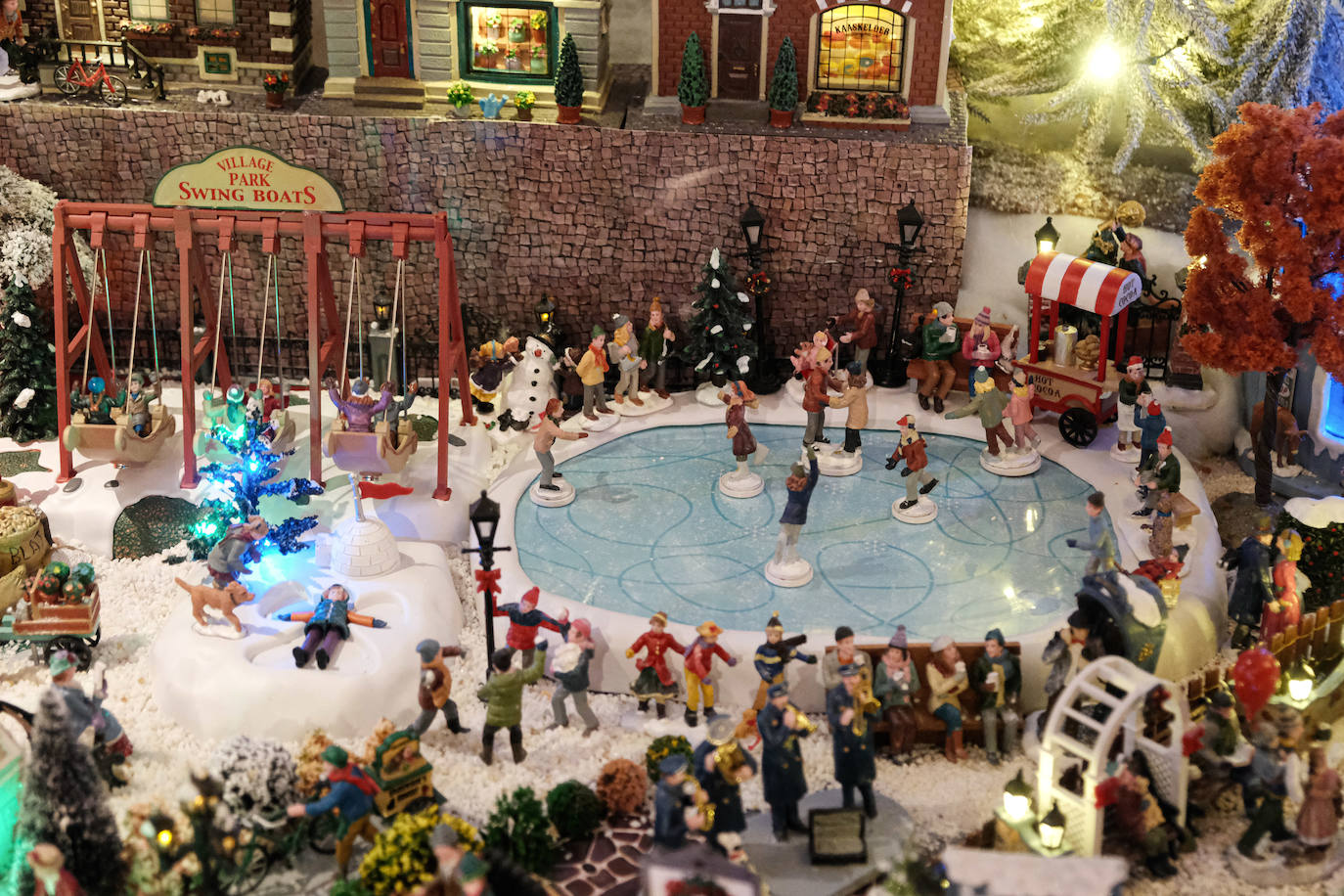 Así es el poblado navideño de Ximo Sánchez