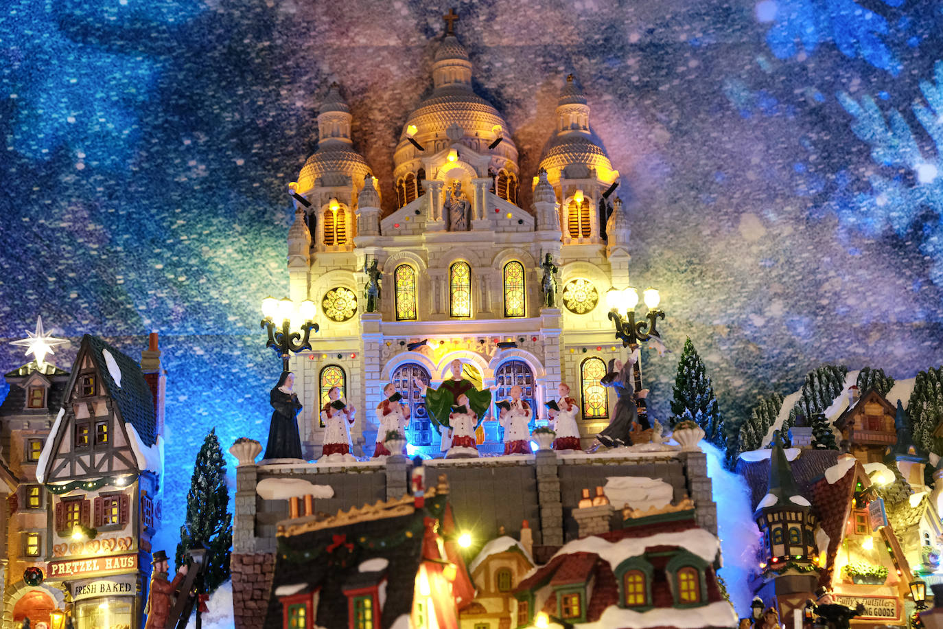 Así es el poblado navideño de Ximo Sánchez