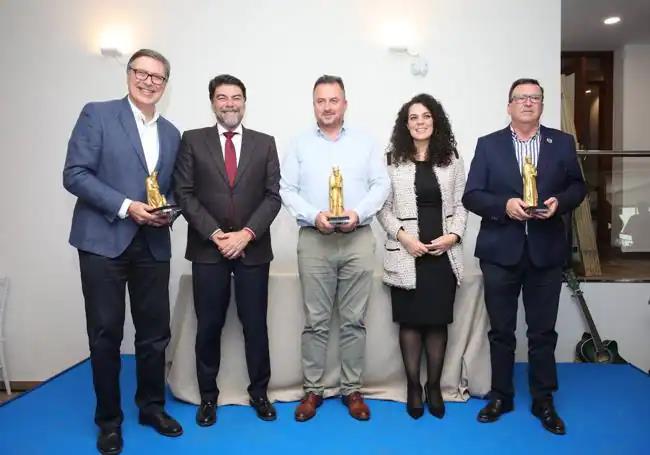 Javier Díez, Santiago Limiñana y Juan Antonio Javaloyes, Reyes Magos de 2024.