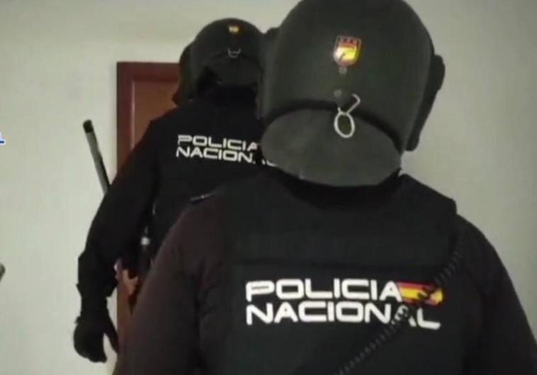 Operación de la Policía Nacional.