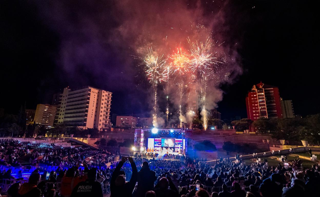 Benidorm volvió a llenarse para despedir el año