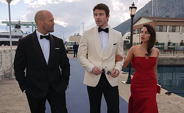 Jason Statham, Josh Hartnett y Aubrey Plaza protagonizan 'Operación Fortune'.