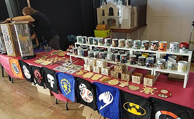 Uno de los stands expuestos en la última edición de la jornada de AJMO. 