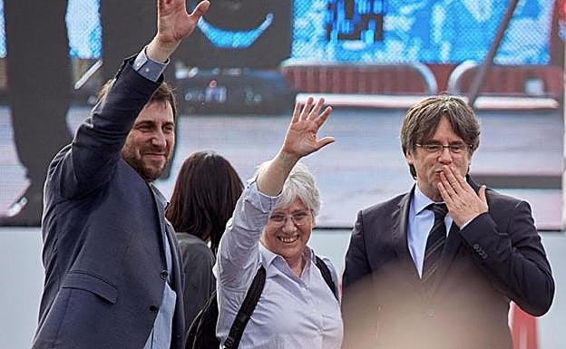 Los otros fugados del 'procés'