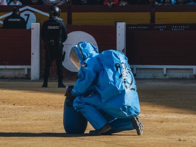 Fotos: Exhibición de medios aéreos, caballería y simulacro de rescate muestran la Policía Nacional