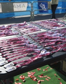 Imagen secundaria 2 - Diferentes instantáneas en la línea de meta 