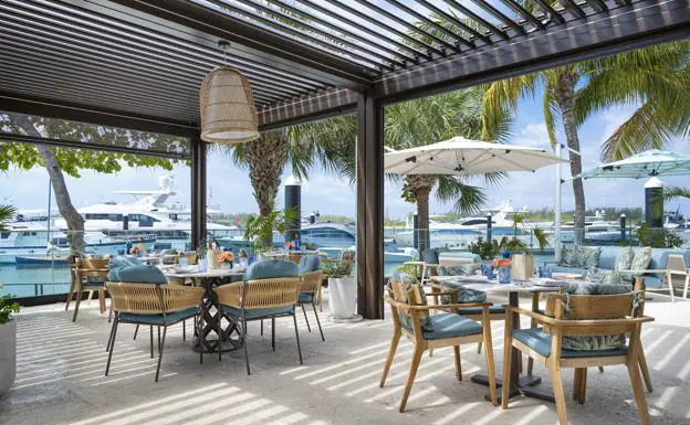 Muebles de la empresa alicantina en el hotel de cinco estrellas Fisher Island en Miami Beach 