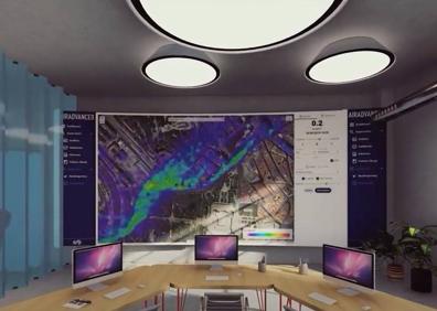 Imagen secundaria 1 - Diseño del interior del futuro Centro de Inteligencia del Agua.