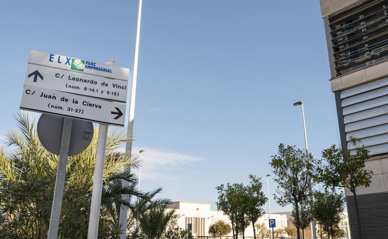 Parque empresarial de Elche.