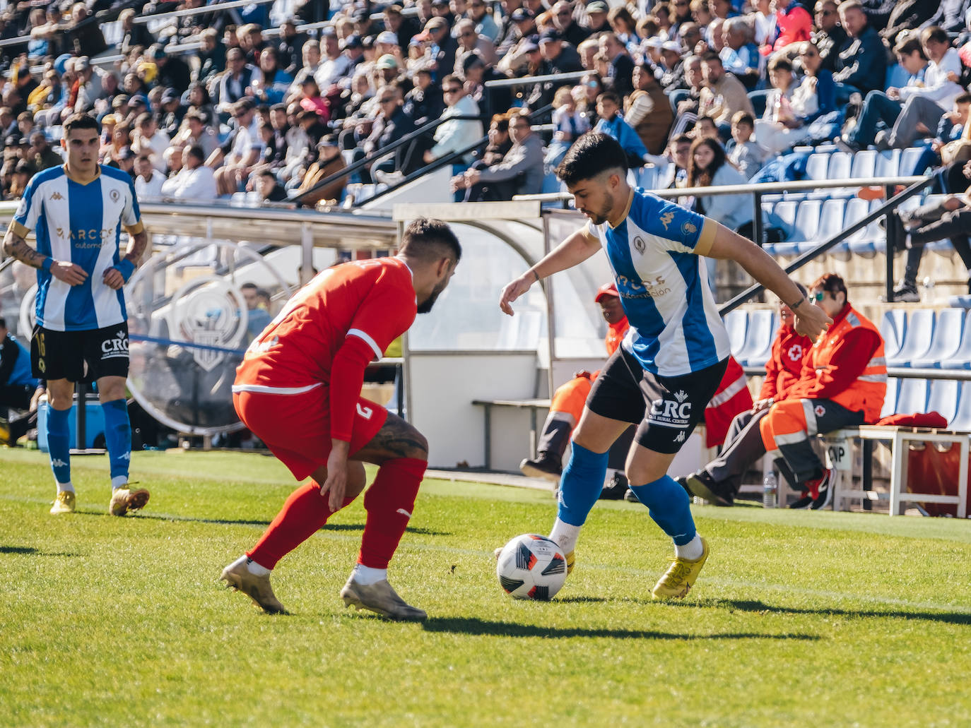 Fotos: El partido del Hércules contra el Prat en imágenes
