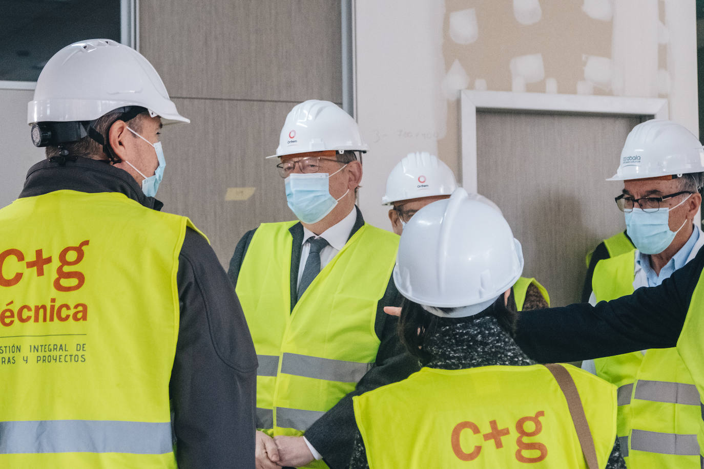 Fotos: Avanzan las obras en el edificio de Urgencias del Hospital General de Alicante | El presidente de la Generalitat Valenciana, Ximo Puig, y el conseller de Sanidad, Miguel Mínguez de visita