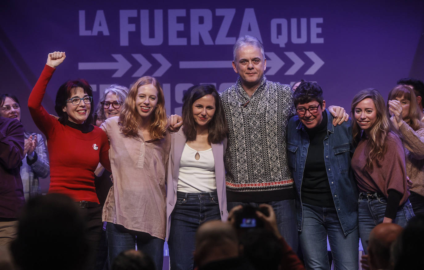 Belarra participa en un acto de 'La fuerza que transforma' en Valencia 