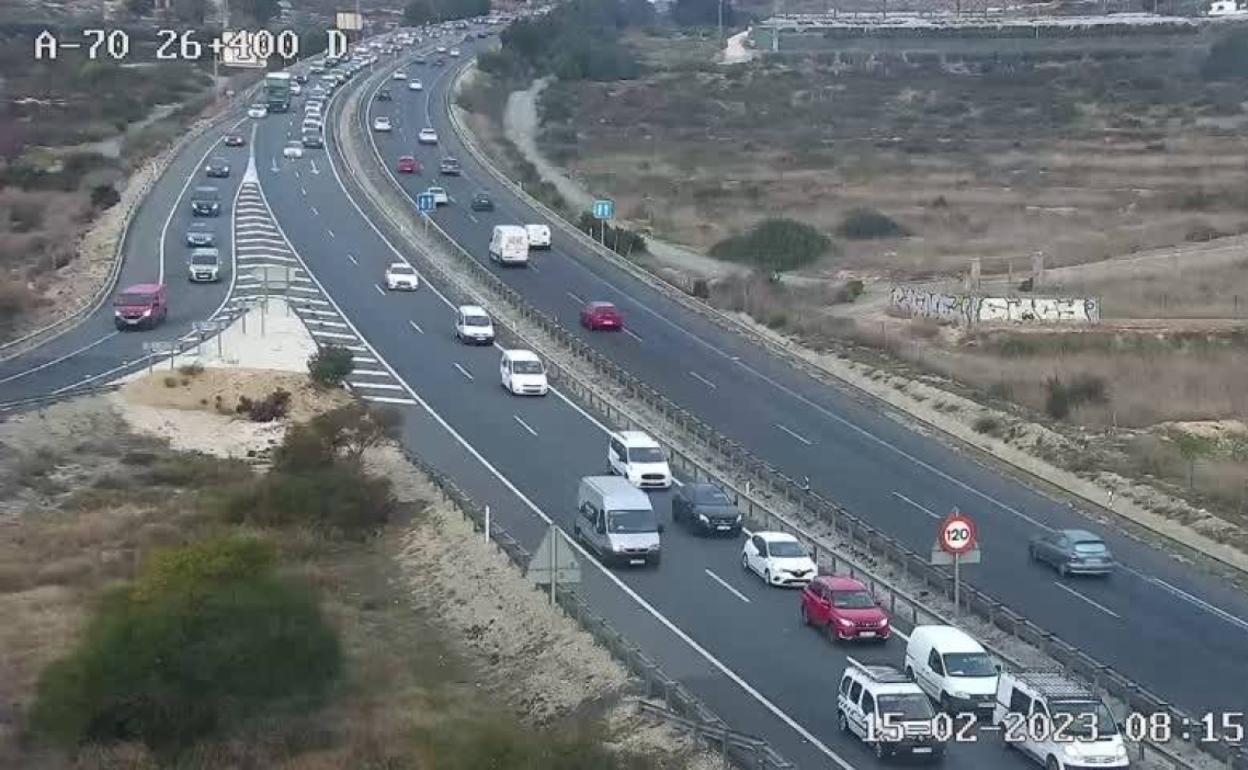 Retenciones en la A-7 