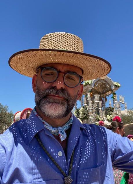 Imagen - El pregonero del Rocío de Alicante, Manuel Jesús Corral Zambruno.