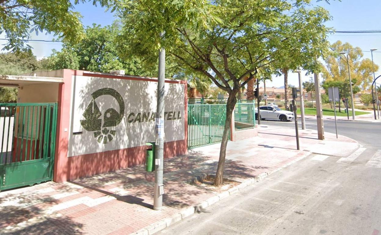 Uno de los centros escolares del municipio en los que se ha intervenido 