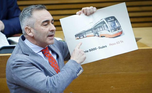 ¿Otro &#039;caso Cantabria&#039;? El PP denuncia que el Tram Dénia-Alicante no puede circular porque tres puentes no soportan su peso