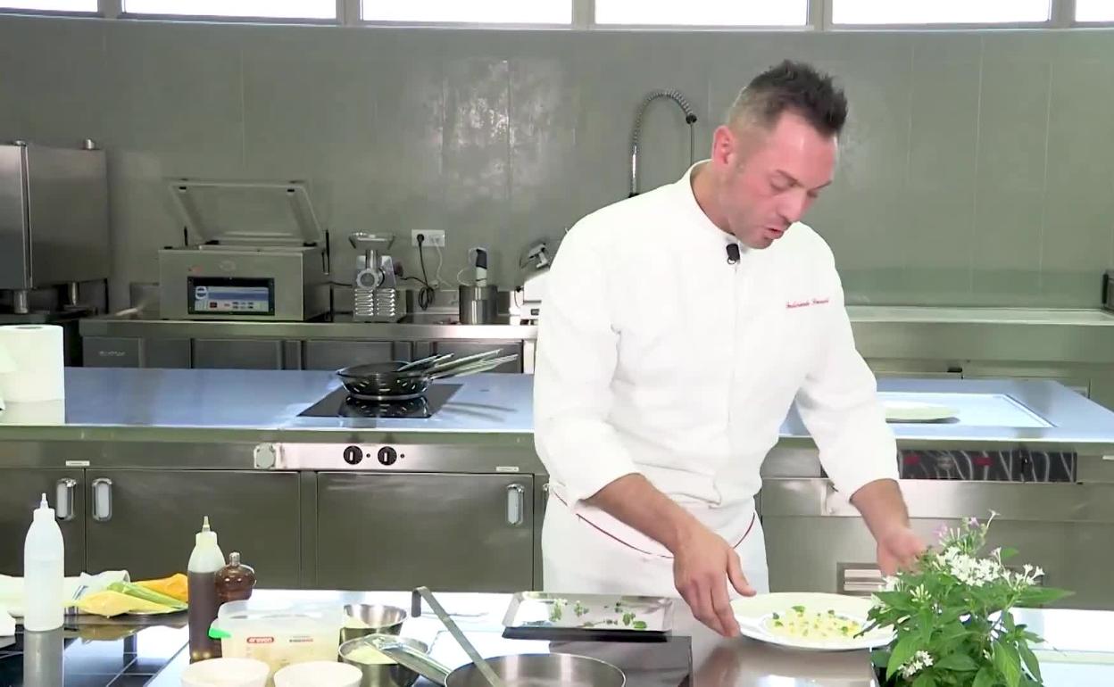 Una de las 'masterclass' del grado en Gastronomía de la UA.