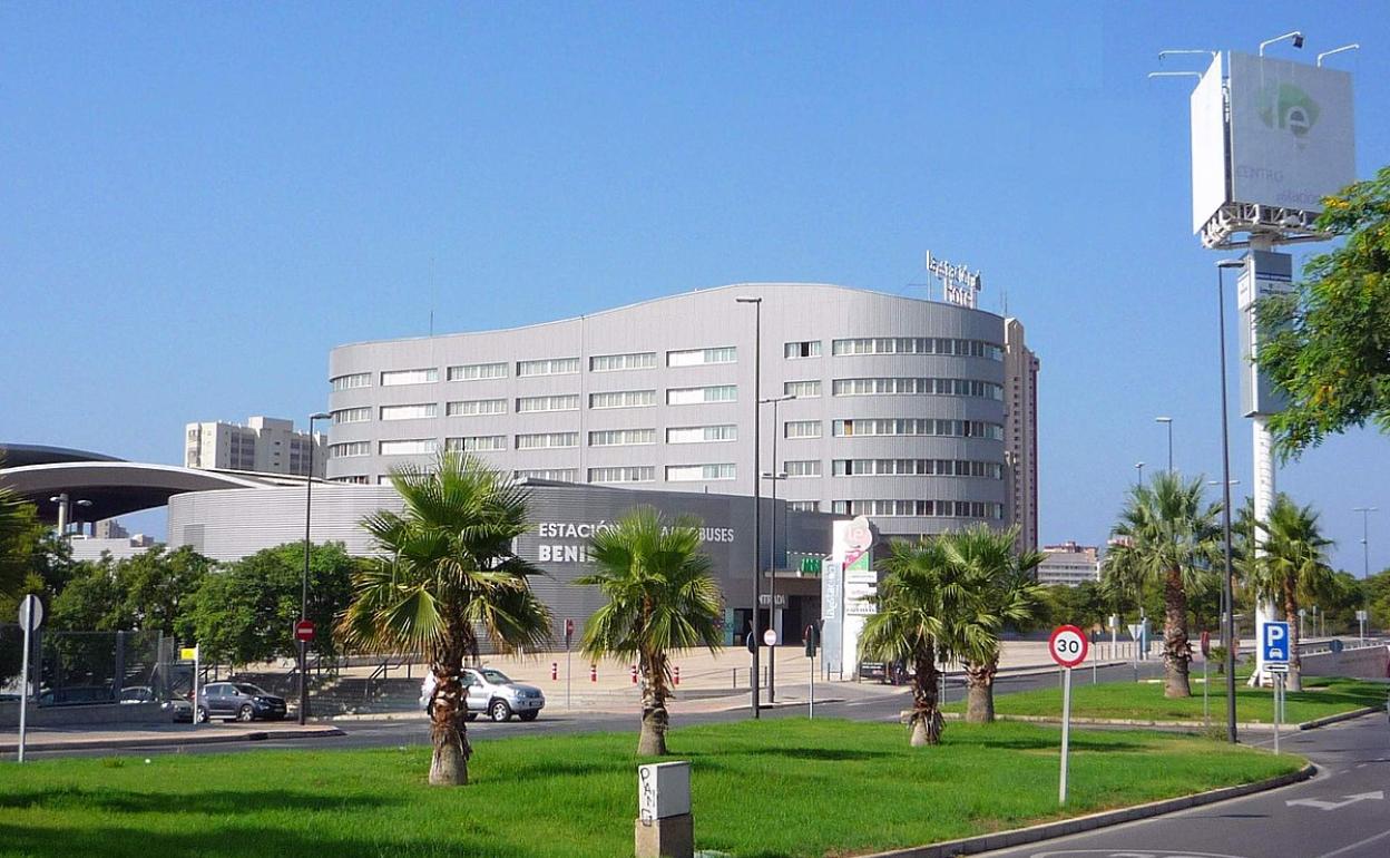 Imagen de la estación de autobuses de Benidorm