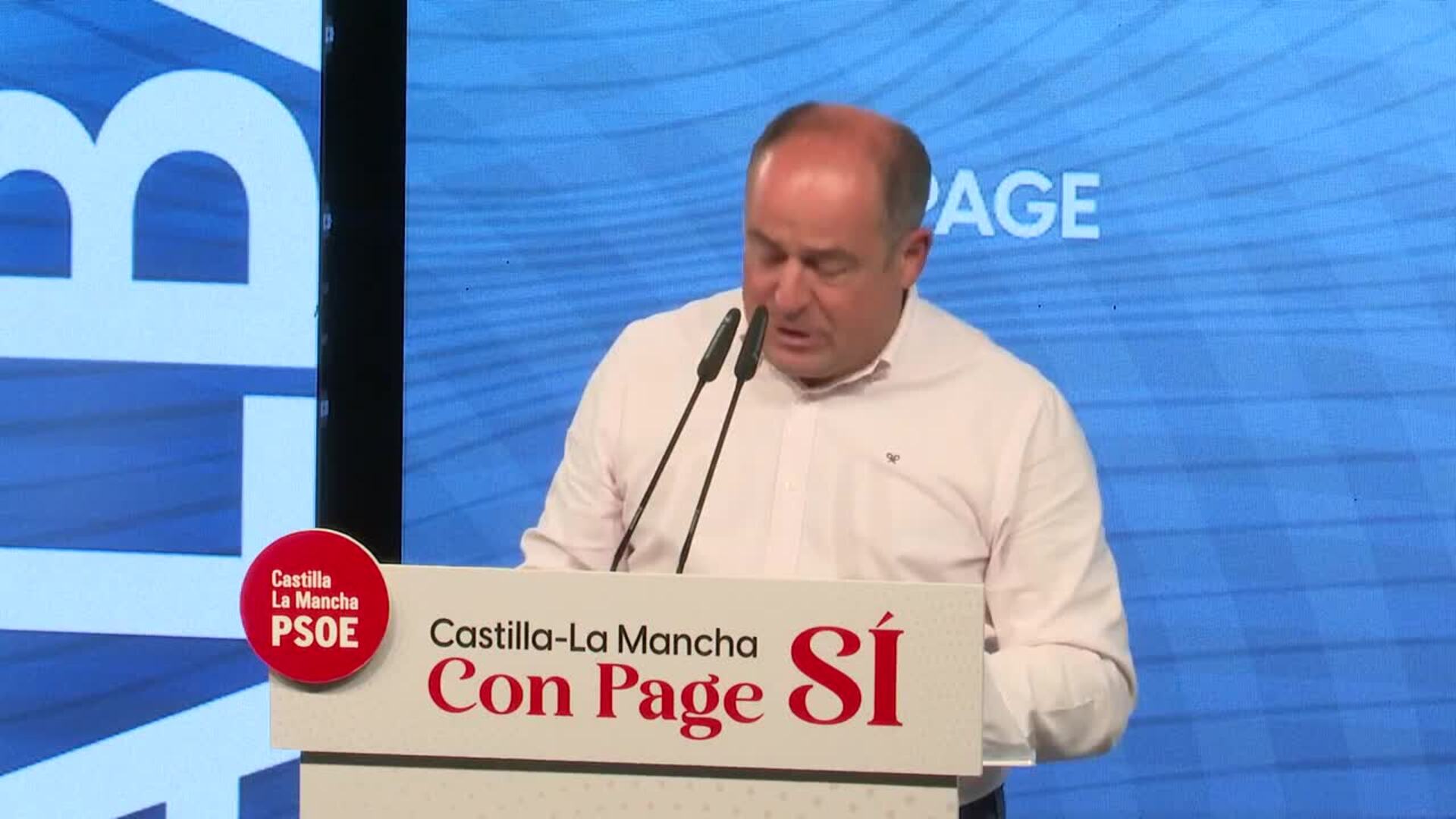 Sáez pide el voto con "humildad" para que Albacete siga teniendo luz propia