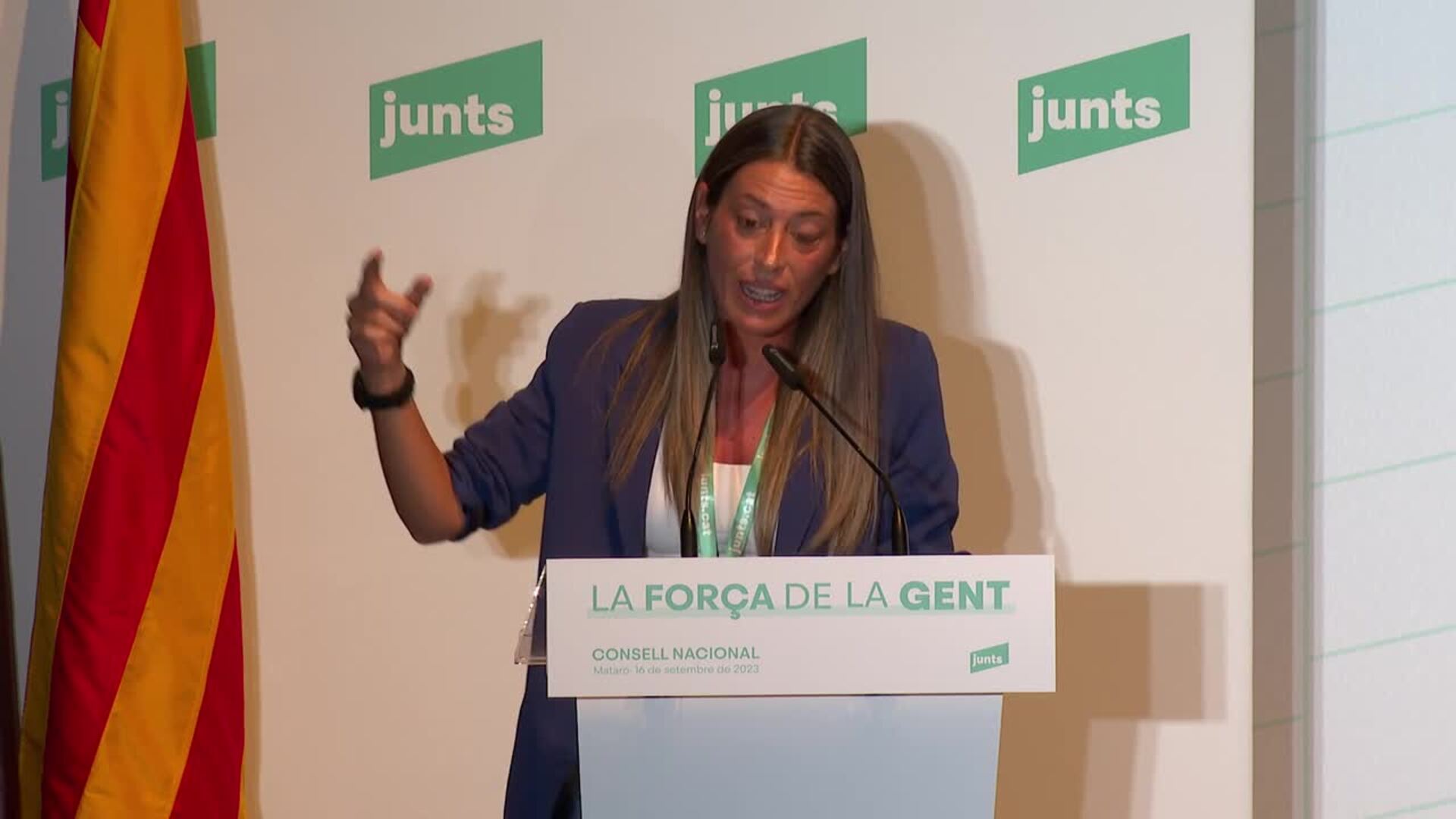 Nogueras a Sánchez: “Que no se piensen que el tiempo les arreglará los problemas como hacía Rajoy"