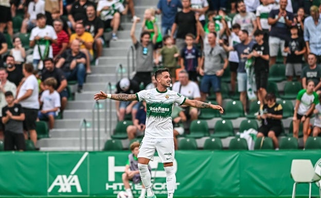 El Elche levanta el vuelo gracias a los goles de Sergio León (1-0)