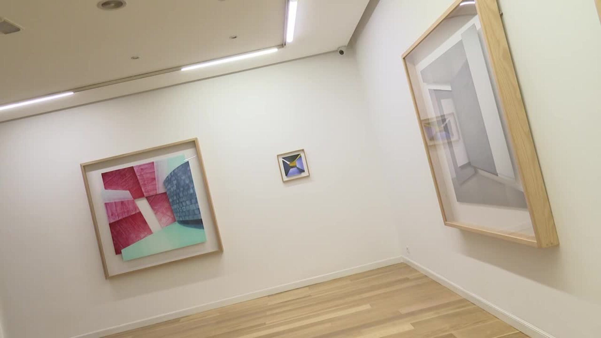 Galería acoge la exposición "Gravitación visual", del bilbaíno Patrick Gribalbo