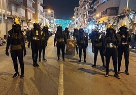 Imagen de archivo de los pajes reales a su paso por Mutxamel.