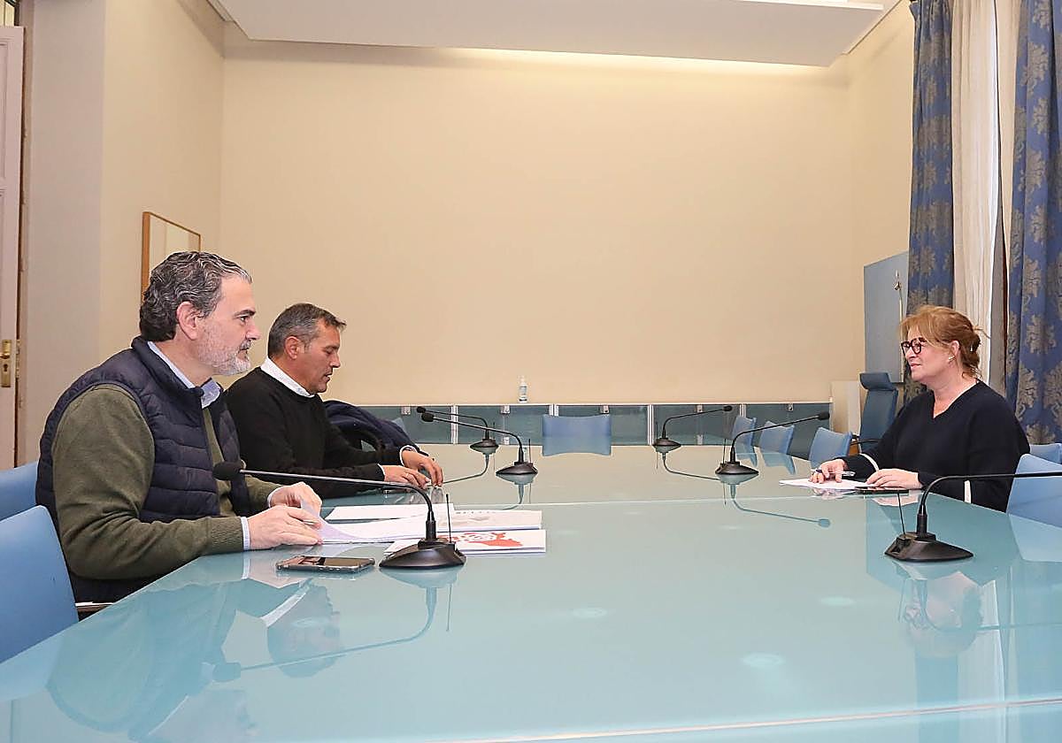 Ana Serna negocia con el PSOE de la Diputación los presupuestos.