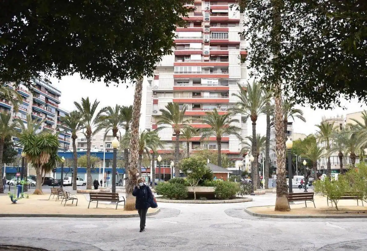 Vista del Paseo de Germanías.