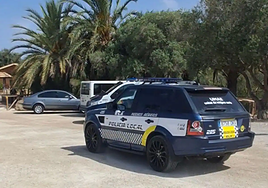 Vehículo de la Policía Local de Elche.