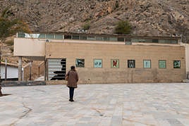 Fachada de la Fundación Miguel Hernández en Orihuela.