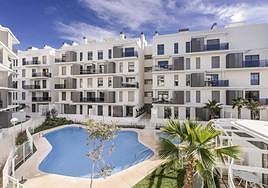 Panorámica interior de la promoción Marina Real III de AEDAS Homes en Dénia.