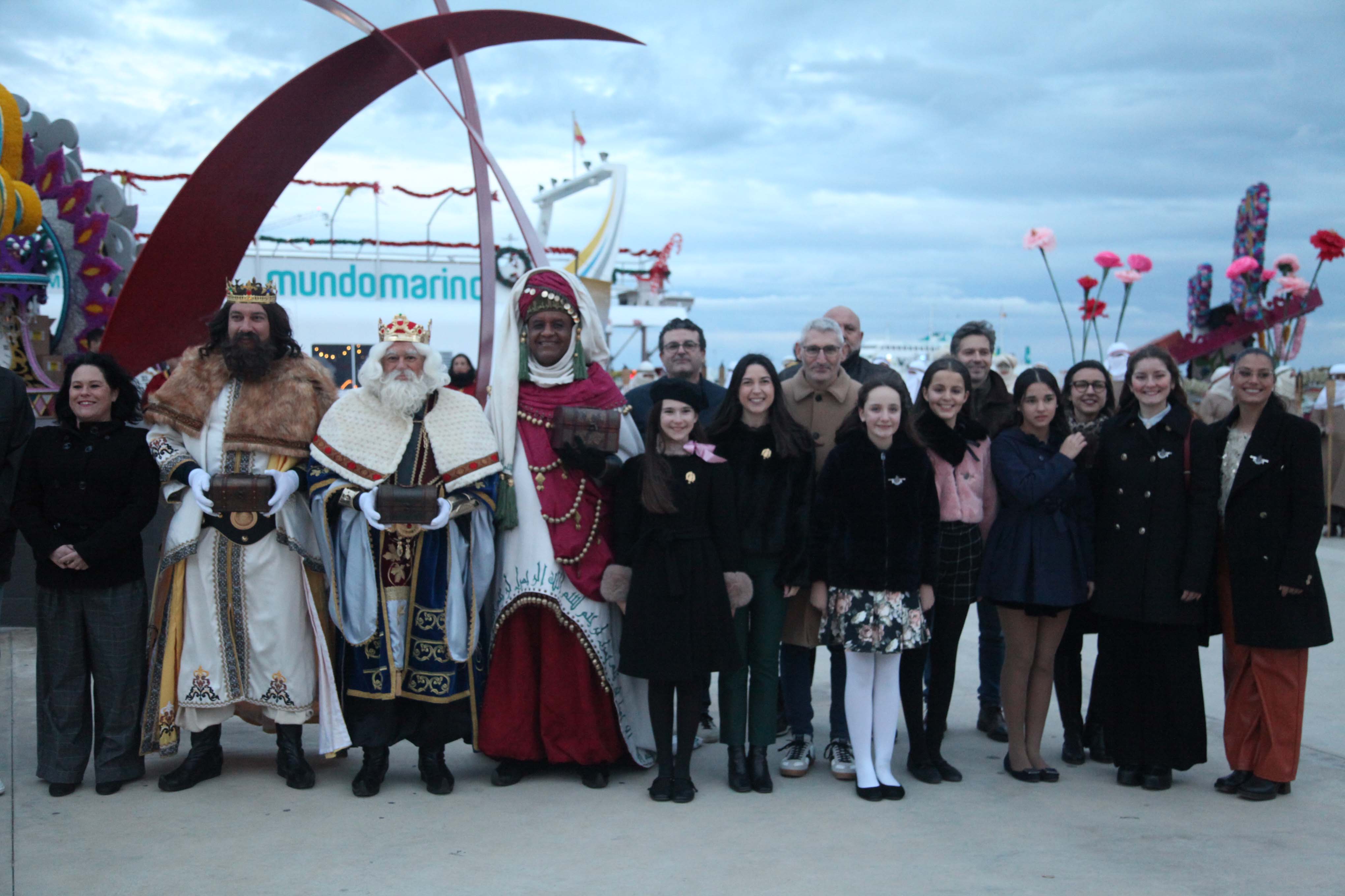 Visita real en Dénia vía marítima