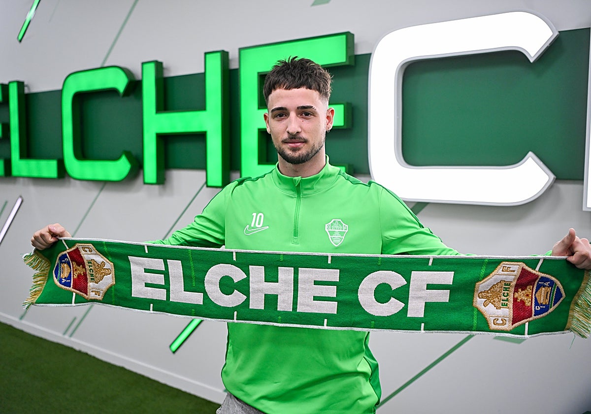 Manu Nieto, en su puesta de largo como franjiverde.