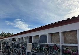 Parte del cementerio de Sant Joan.