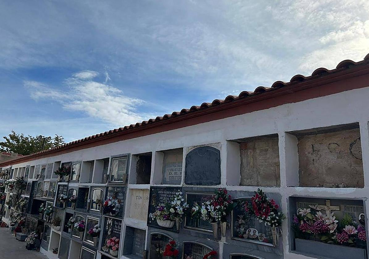 Parte del cementerio de Sant Joan.