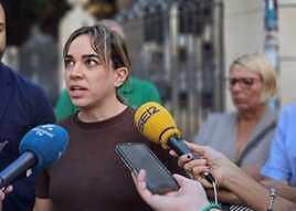 La concejala de Compromís en el Ayuntamiento de Alicante, Sara Llobell.