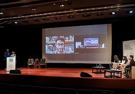 Acto de concesión del Premio Nuevos Narradores de Fundación Mediterráneo.