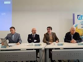 Rafael Lafont, Juan José Cortés, Pachi Pascual y Juan Gran.