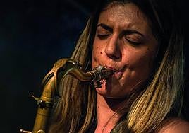 La saxofonista Clara Juan Soler.