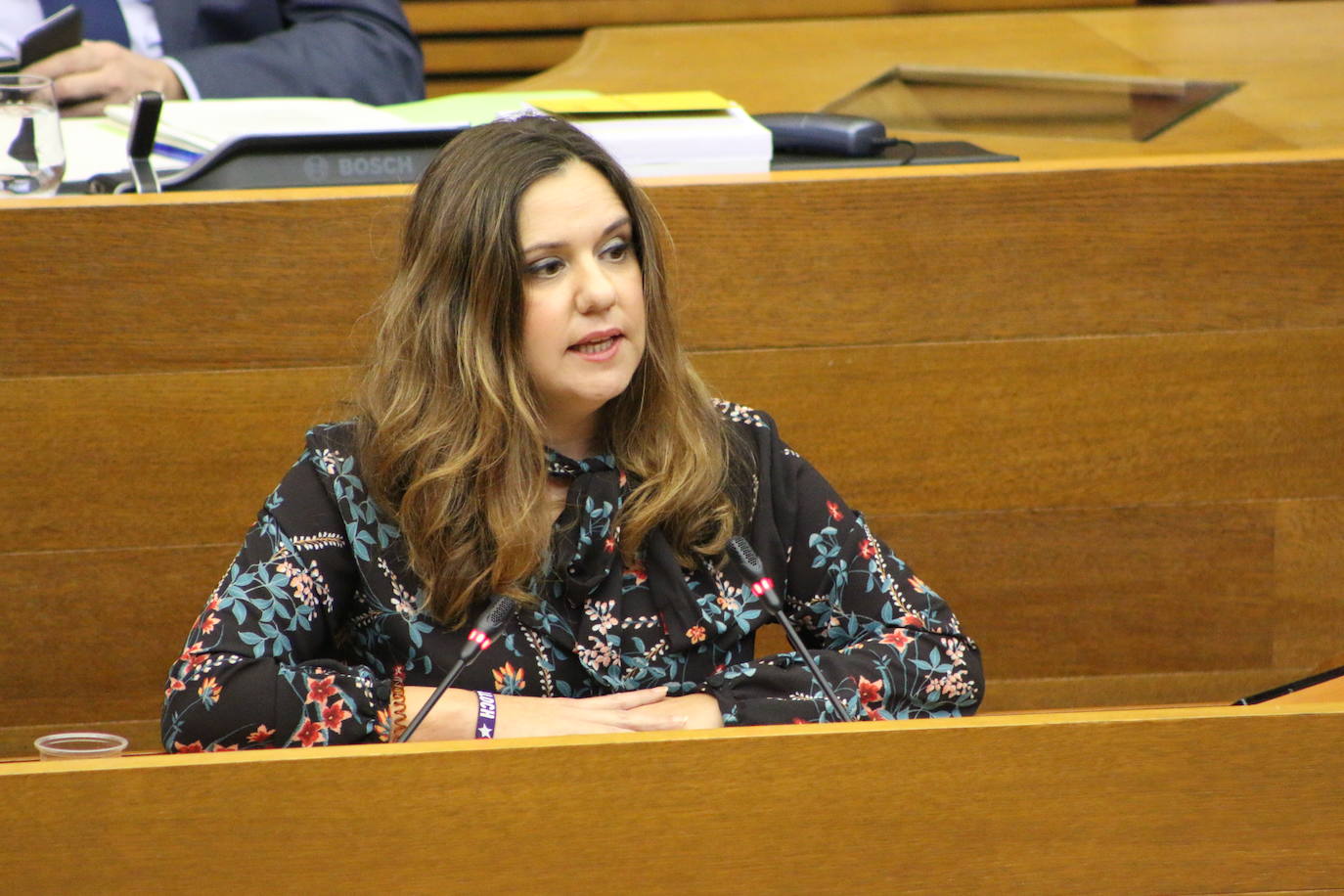 Mònica Àlvaro en Les Corts