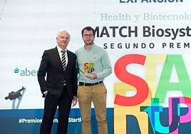 Entrega del segundo premio a la startup del parque de la UMH.