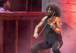 El violinista Ara Malikian durante una actuación.