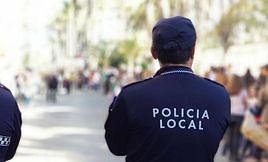 Agente de la Policía Local de Elche.
