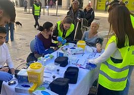 Autotest de salud que se ofrecen en el marco de la campaña.