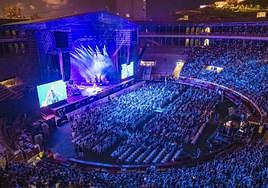 Concierto de Joaquín Sabina en la plaza de Toros